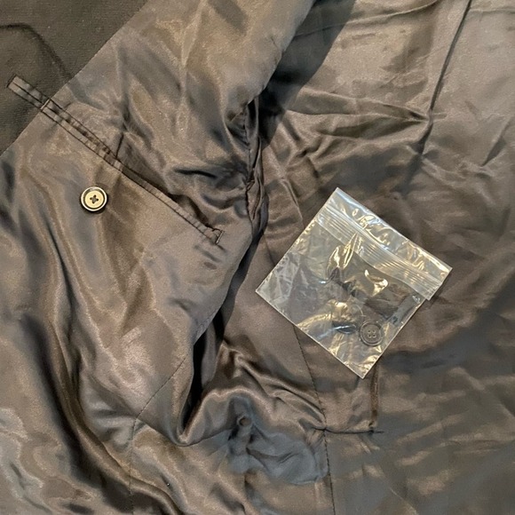 Loro Piana Black Cashmere Button Down Blazer Jacket 46R - Picture 5 of 10